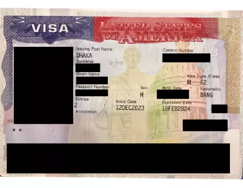 E-2 Visa validity based on reciprocity schedule